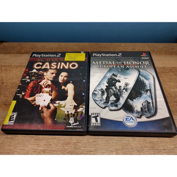 LOT 2 SONY PLAYSTATION‎ 2 GAME WITH MANUAL TESTED - Picture 1 of 3